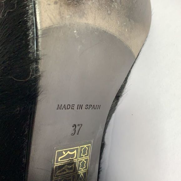 ♥️♥️♥️MIISTA Shailene genuine pony hair ankle boot Size7 - Picture 6 of 6